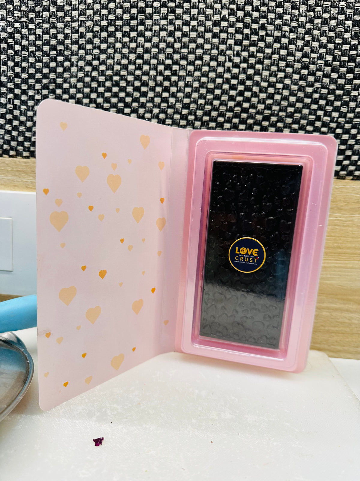 Customized Name Dark Chocolate Bar | Valentine Gift