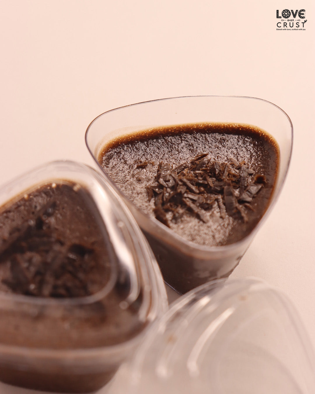 Indulge in Our Decadent Dark Chocolate Mousse Cups – Pack of 4